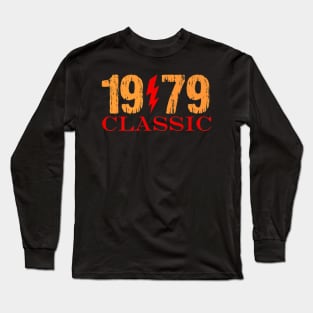 Classic 1979 Rock 44th Birthday Long Sleeve T-Shirt